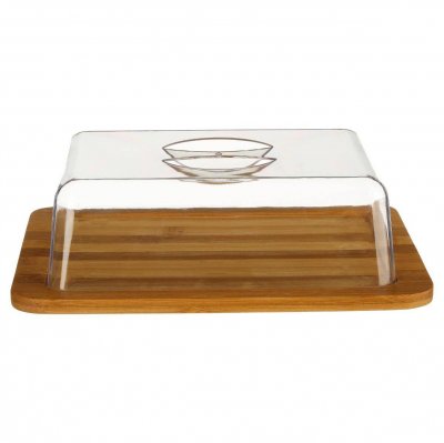 5 FIVE SIMPLY SMART SG Secret de Gourmet Boite &agrave; fromage BAMBOU L.26 x P.20 x H.8 cm