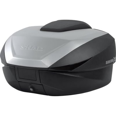 SHAD  D0B59100 Top Case Extensible SH59X, Aluminium, Taille Normal
