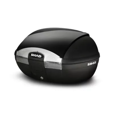 SHAD  D1B45E21 Cover SH45 Black Metal  Noir