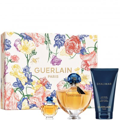 GUERLAIN Shalimar - Coffret Eau De Parfum, Lait Corps, Miniature Parfum