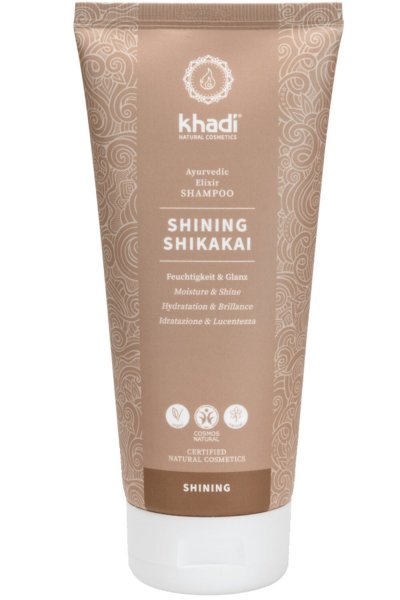 KHADI Shampoing Ayurv&eacute;dique au Shikakai Hydratation & Brillance - 