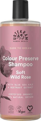 URTEKRAM Shampoing cheveux color&eacute;s &agrave; la Rose Sauvage Soft Wild Rose 