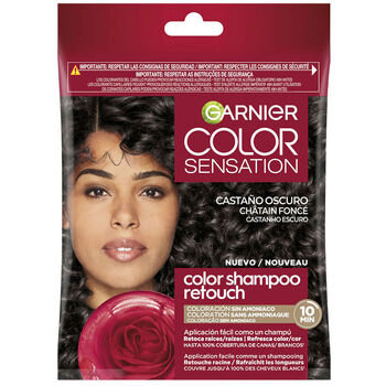 GARNIER Shampoing Color Sensation #3.0-brun fonc&eacute; 