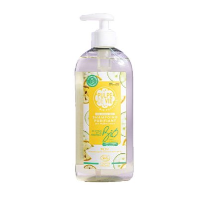 PULPE DE VIE Shampoing R&eacute;&eacute;quilibrant Bio - Sorbet Givr&eacute; - 