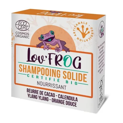 LOV FROG Shampoing Solide Nourrissant Cheveux Sec Bio 50g Lov'frog