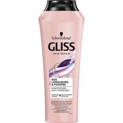 SCHWARZKOPF Shampoing Sos Longueurs & Pointes  Gliss - Le Flacon De 250ml