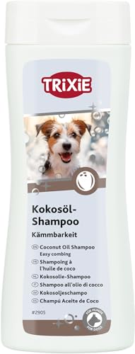 TRIXIE Shampooing &agrave; l'huile de Coco pour Cheveux Longs 250 ml 