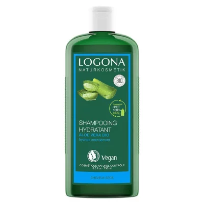 LOGONA Shampooing bio Hydratant &agrave; l'aloe vera 250ml - 