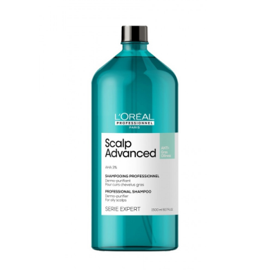 L OREAL Shampooing Dermo-purifiant Anti Gras Scalp Advanced L'Or&eacute;al 1500ml