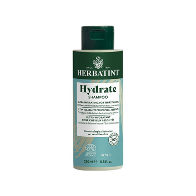 HERBATINT Shampooing Hydrate Ultra-Hydratant 260ml Cheveux Assoiff&eacute;s 