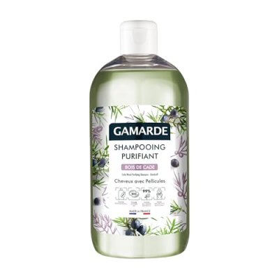 GAMARDE Shampooing Purifiant Bio Bois De Cade Anti-pellicules 500ml 
