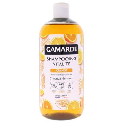GAMARDE Shampooing Vitalite Bio Orange Cheveux Normaux 500ml 