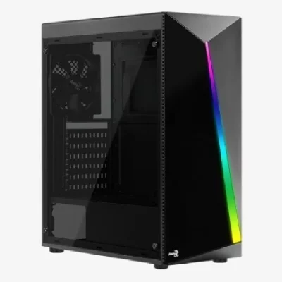 AEROCOOL Shard tempered glass boitier moyen tour - noir ACCM-PV14043.11