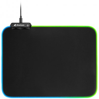SHARKOON  1337 RGB V2 - 360, Tapis de souris gaming