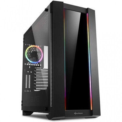 SHARKOON  ELITE SHARK CA200G Midi Tower Black