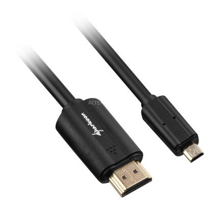 SHARKOON  HDMI > Micro-HDMI 2.0, C&acirc;ble