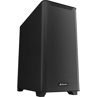 SHARKOON  m30 black e-atx con lateral met&aacute;lico usb 3.0 negra