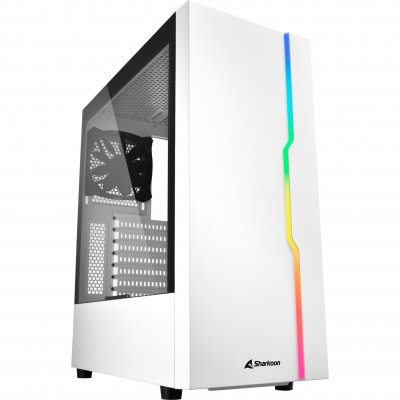 SHARKOON  Rgb Slider Tower Case Blanc