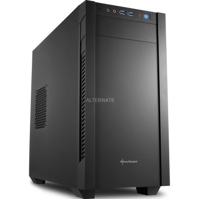 SHARKOON  S1000 Tower Noir, Moyen tour