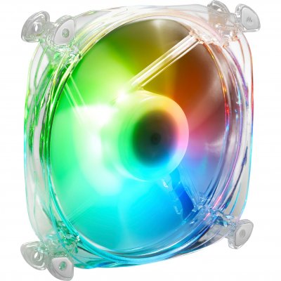 SHARKOON  Shark Disc PWM RGB Ventilateur Transparent 120 x 120 x 25 mm