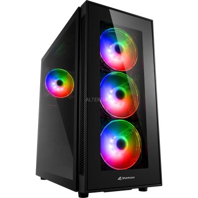 SHARKOON  TG5 Pro RGB Midi Tower Noir