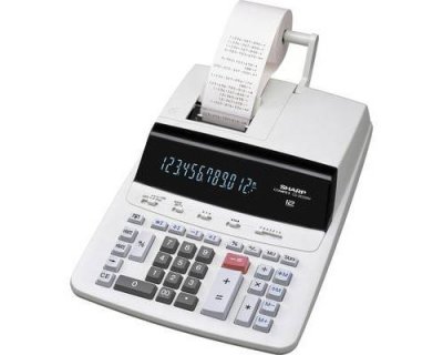 SHARP  CS-2635 RHGY Calculatrice imprimante gris Ecran: 12 sur secteur (l x H x P) 250 x 87 x 345 mm 