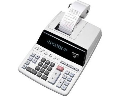 SHARP  EL-2607PGGYSE Calculatrice &agrave; 12 Chiffres Noir/Rouge