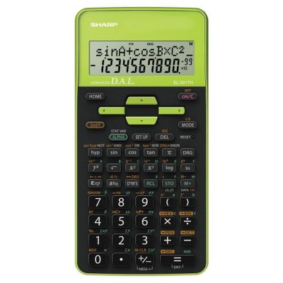 SHARP  EL-531TH Calculadora Cient&iacute;fica 10 D&iacute;gitos Verde
