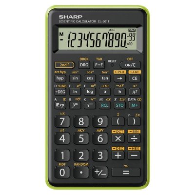 SHARP  EL501TBGR Scientific Calculator