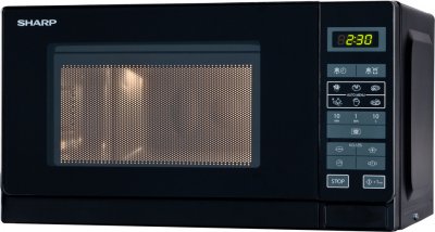 SHARP  Four Mi&shy;CRO-ONDES R-242BKW - Pose Libre - Noir