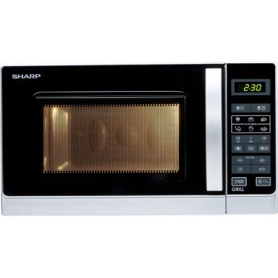 SHARP  Four micro-ondes combin&eacute; R 642INW silver