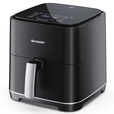 SHARP  - friteuse sans huile 5.5l 1650w noir af-gs552ae-b -