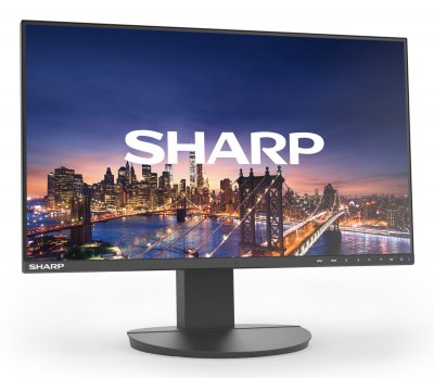 SHARP  Multisync Ea241f &Eacute;cran Plat De Pc 61 Cm (24"") 1920 X 1080 Pixels Full Hd Lcd Noir