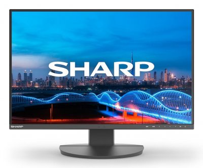 NEC Sharp MultiSync EA241W, 61 cm (24'), 1920 x 1200 pixels, Full HD, LCD, 5 ms, Noir 60006210