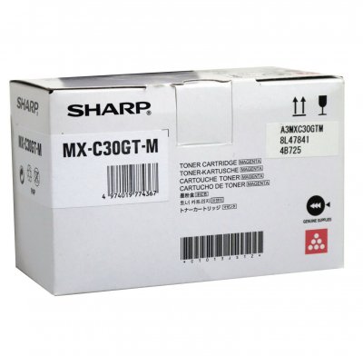 SHARP  MXC30GTM - magenta - originale - cartouche de toner 