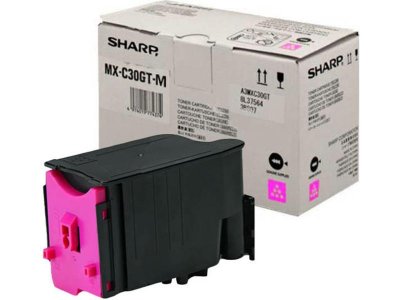 SHARP  MXC30GTM - magenta - originale - cartouche de toner 
