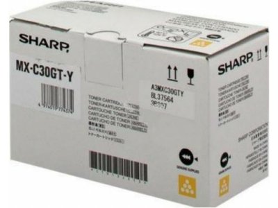 SHARP  MXC30GTY - jaune - originale - cartouche de toner 