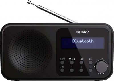 SHARP  Tokyo DR-P420BK radio FM/DAB+ Bluetooth 5.0