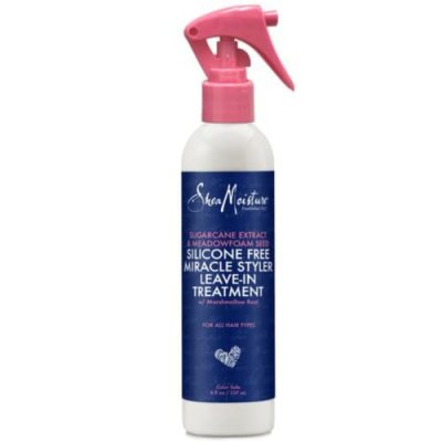 SHEA MOISTURE  Apr&egrave;s-shampooing sans rin&ccedil;age &agrave; la canne &agrave; sucre 237 ml