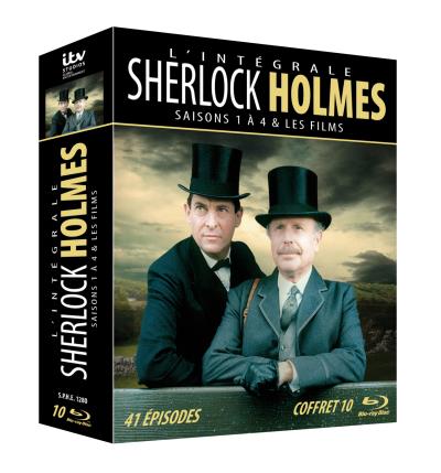 Sherlock Holmes - Coffret int&eacute;gral des Saisons 1 &agrave; 4 - Blu-Ray