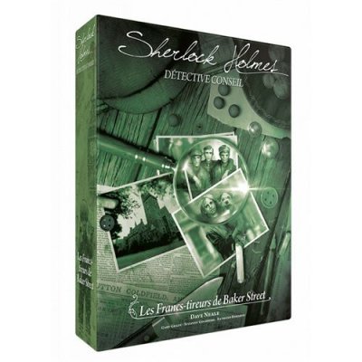 SPACE COWBOYS Sherlock Holmes D&eacute;tective Conseil - Les Francs-Tireurs de Baker Street