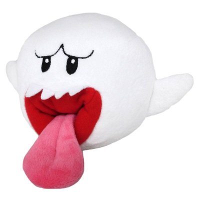 TOGETHER Sherwood Boo Super Mario Bros Teddy Blanc