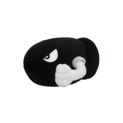 SANEI Sherwood Bullet Bill Super Mario Bros Teddy Noir
