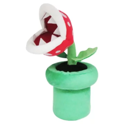 SANEI Sherwood Piranha Plant Super Mario Bros Teddy Vert
