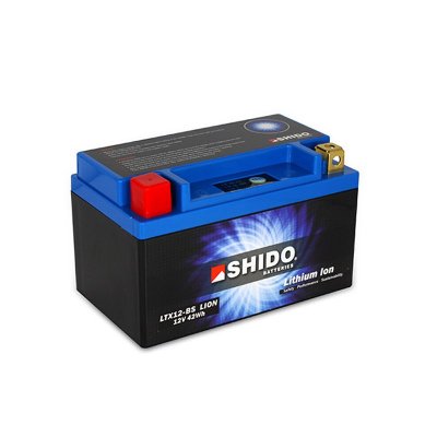 SHIDO  Batterie Lithium-Ion, moto & scooter, LTX12-BS