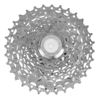 SHIMANO  Deore Cassetta Unisex Adulto, Argento, Taglia Unica