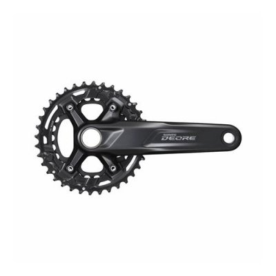 SHIMANO  Deore M4100 Hollowtech Ii Crankset Noir 170 mm / 36/26t
