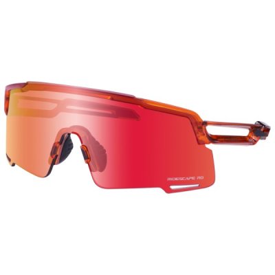 SHIMANO  - Equinox 5 Road S2 - Lunettes v&eacute;lo rouge