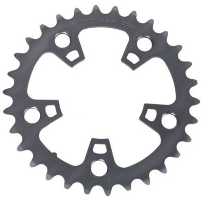 SHIMANO  Fc-6704 Chainring Noir 30t