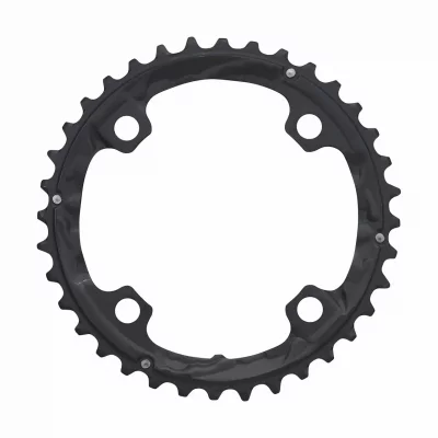 SHIMANO  guide-cha&icirc;ne Deore XT FC-T781 36T-AL 10S 104 mm noir